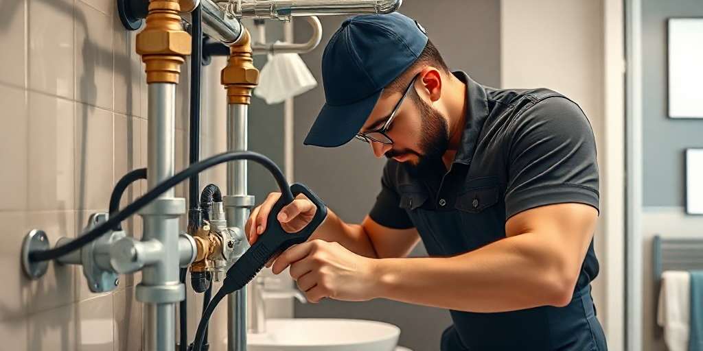 Gasfiter certificado realizando ajuste técnico en instalación de gas residencial – Certgas